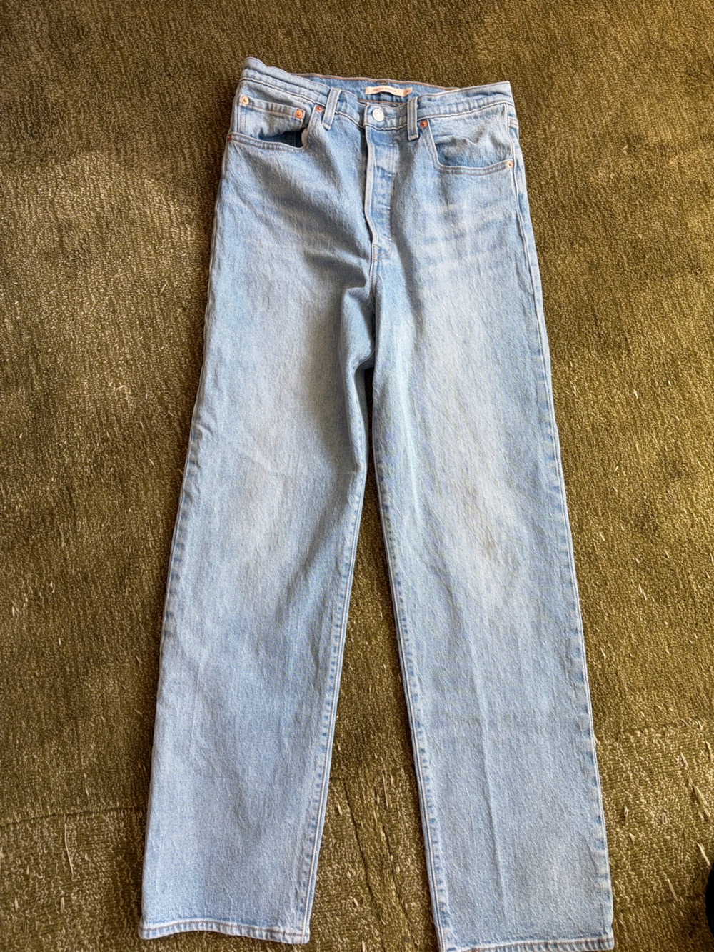 Ribcage Straight Women's Jeans - Light Wash